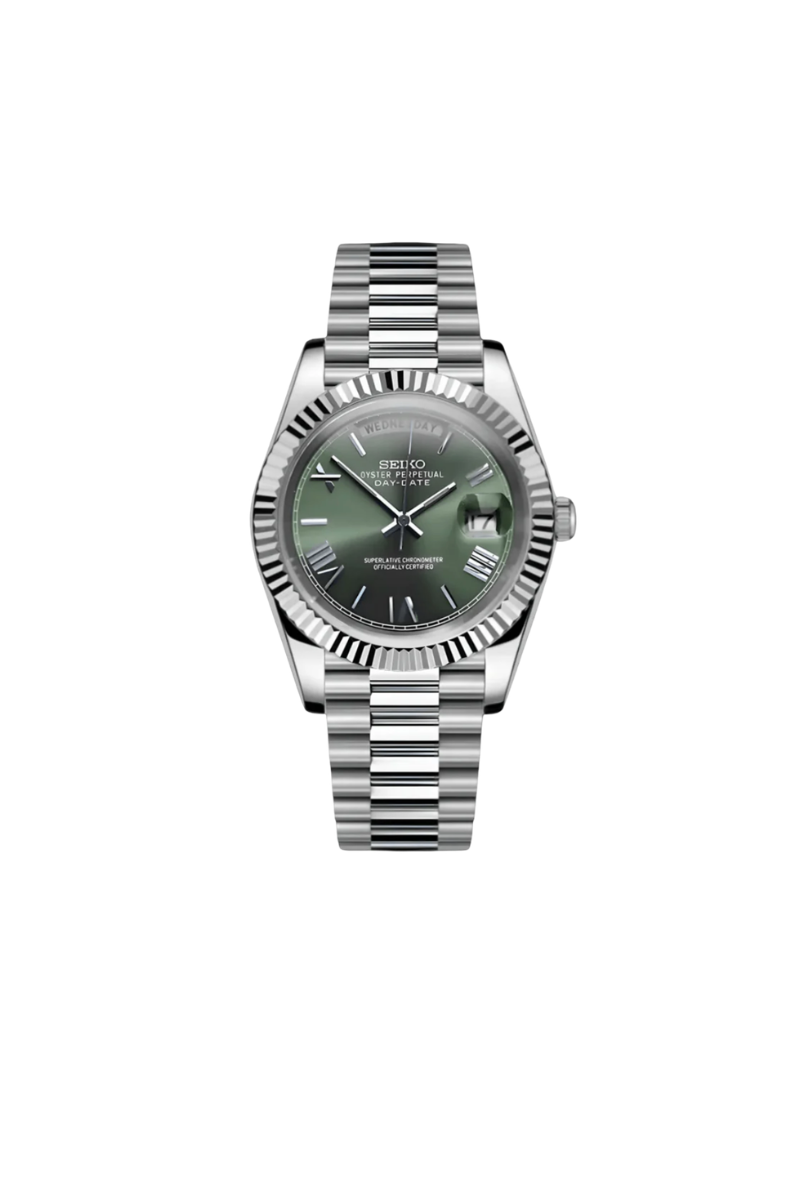 SeikoDayDate Green Mod
