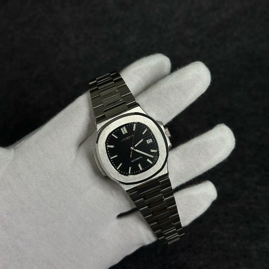 SEIKONAUTILUS BLACK MEN'S WATCH