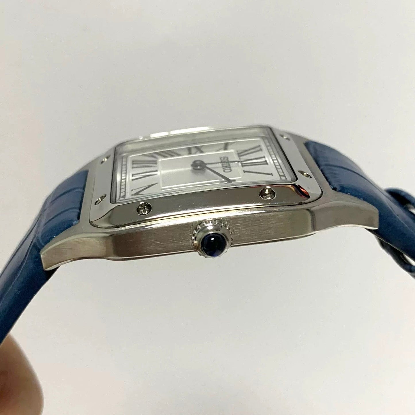 SEIKOSANTOS CLASSIC BLUE STRAP LADIES MOD