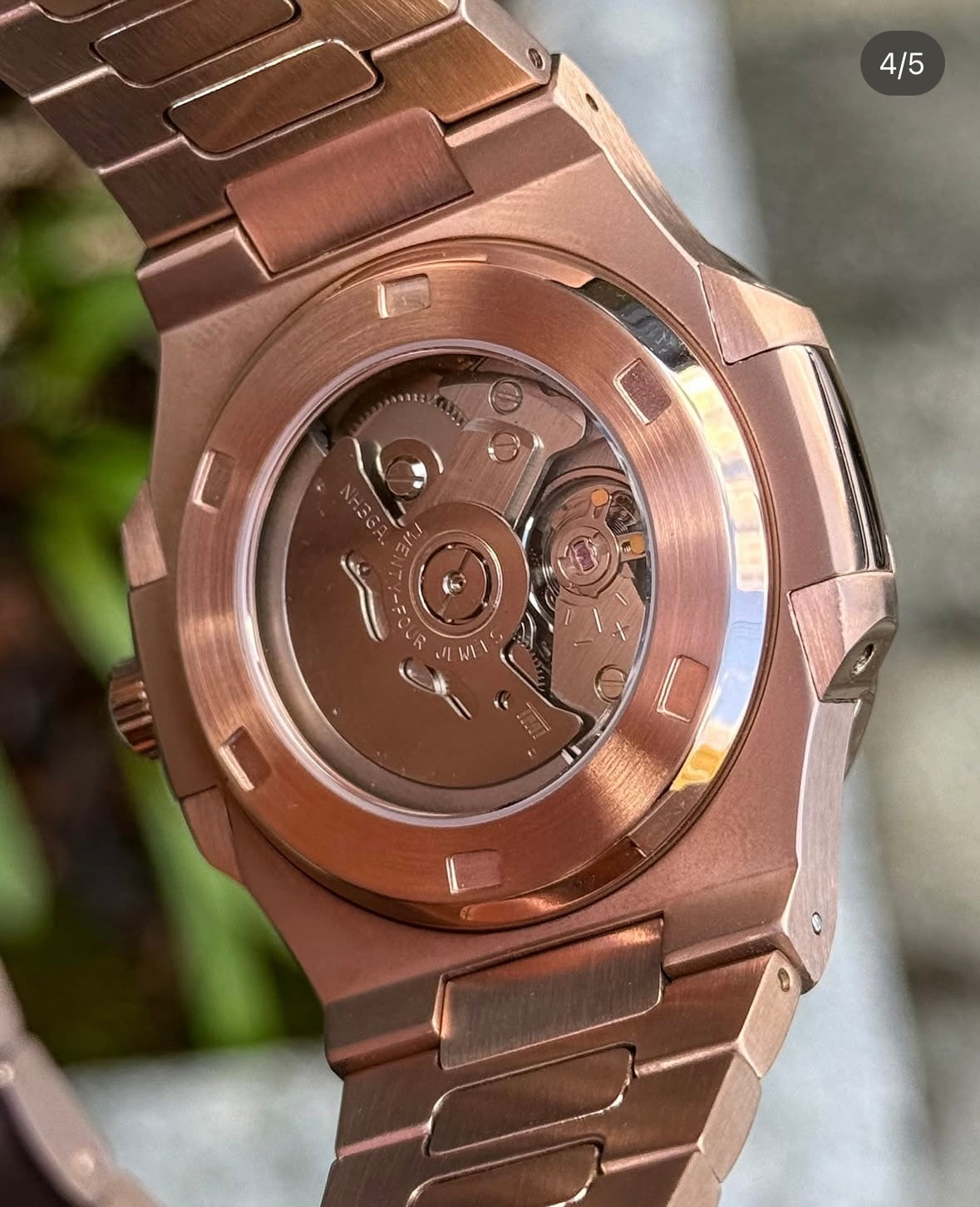 SEIKONAUTILUS ROSEGOLD MEN'S WATCH