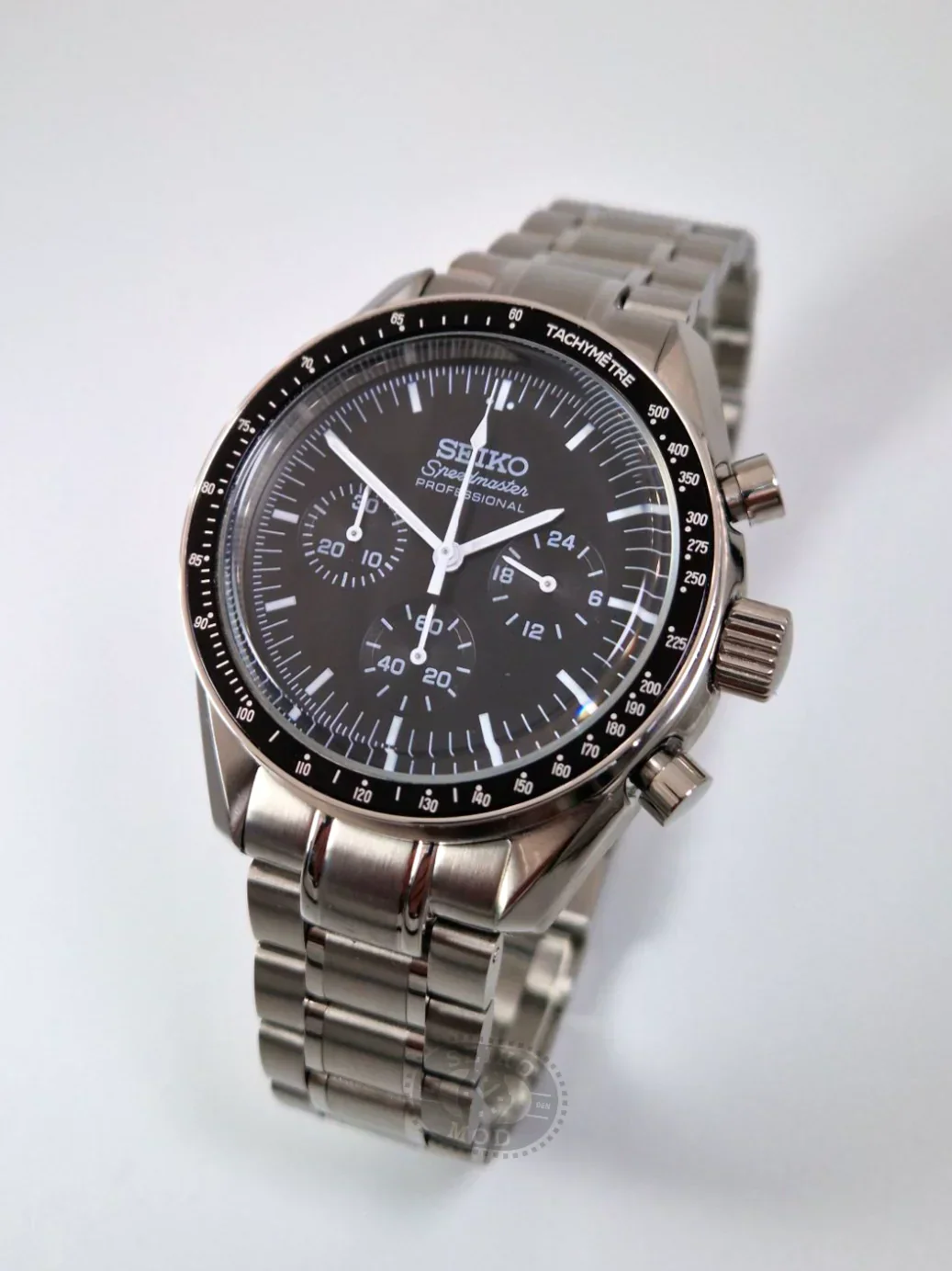 SEIKOSPEEDMASTER MOD BLACK DIAL